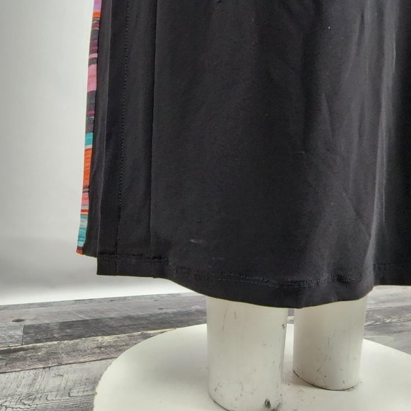 JOSEPH Ribkoff Pink & Black Stripped Maxi Dress Size M - Picture 11 of 16